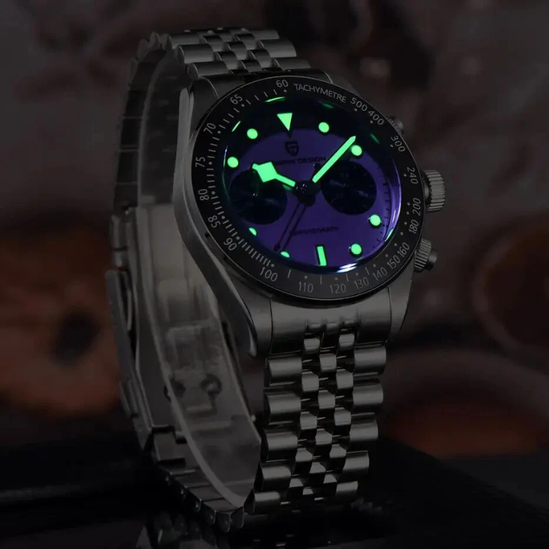 Pagani Design Black Bay Tiffany Dial Men's Watch